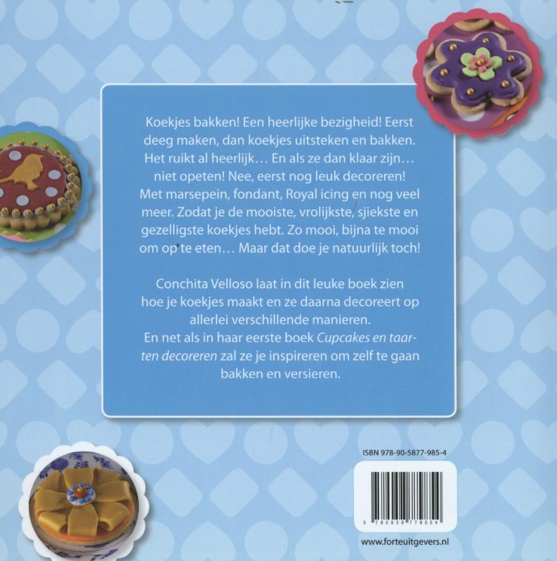 Achterkant van Koekjes decoreren