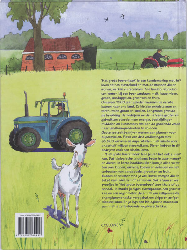 Achterkant van Het grote boerenboek