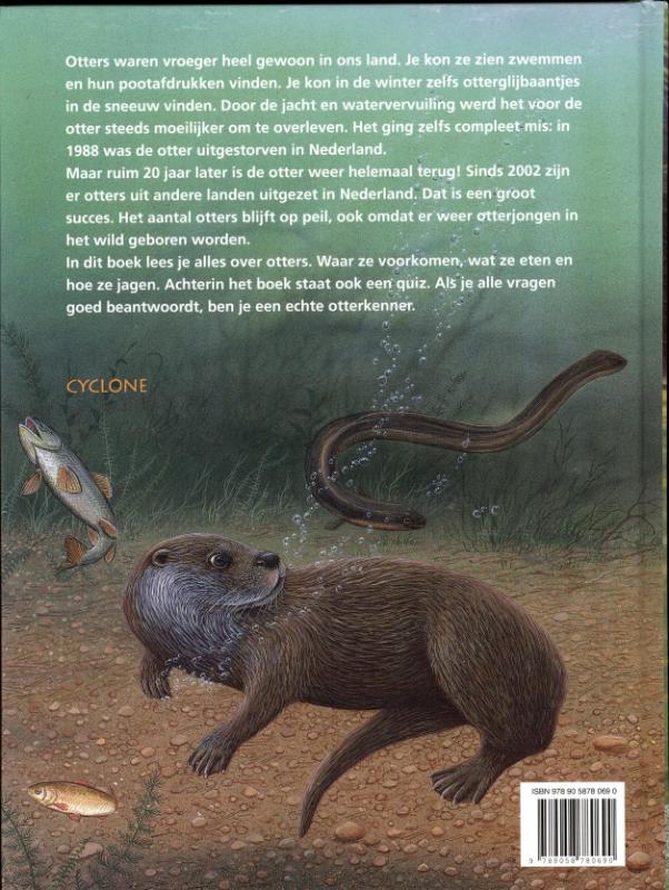Achterkant van Het grote otterboek