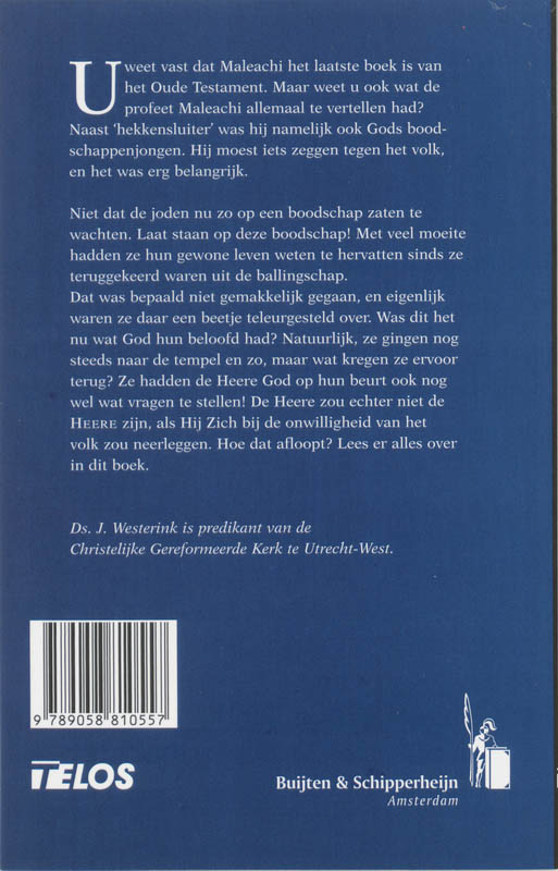 Achterkant van Maleachi