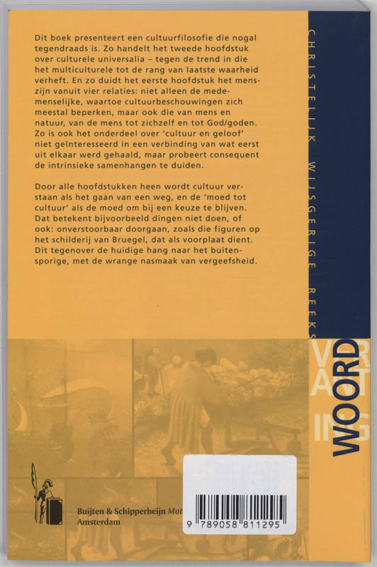 Achterkant van Moed tot cultuur