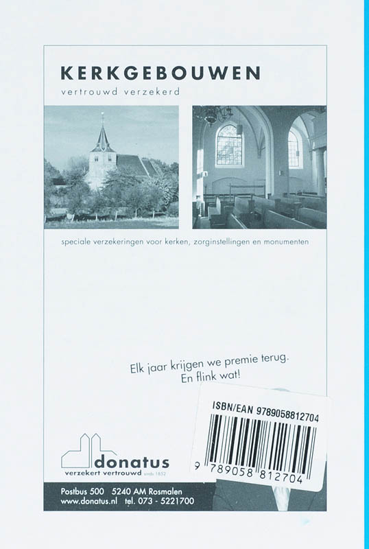 Achterkant van Informatieboekje voor de Nederlands Gereformeerde Kerken 2007