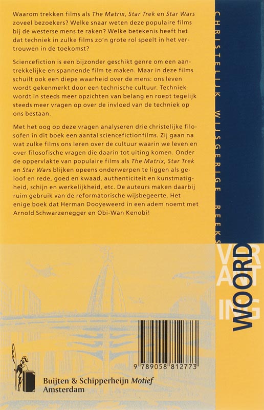 Achterkant van De matrix code
