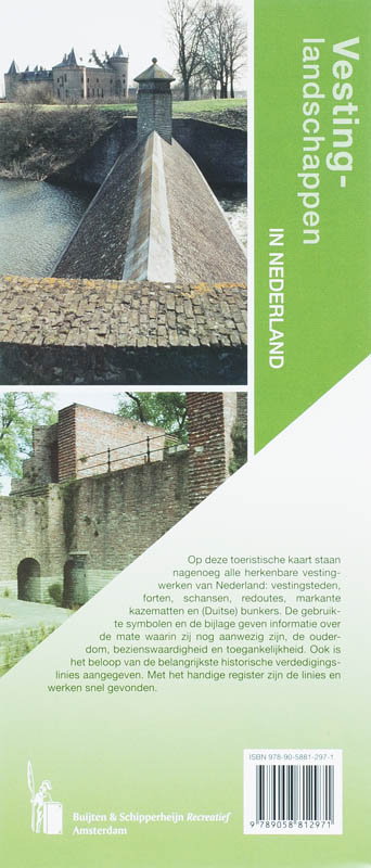 Achterkant van Vestinglandschappen in Nederland