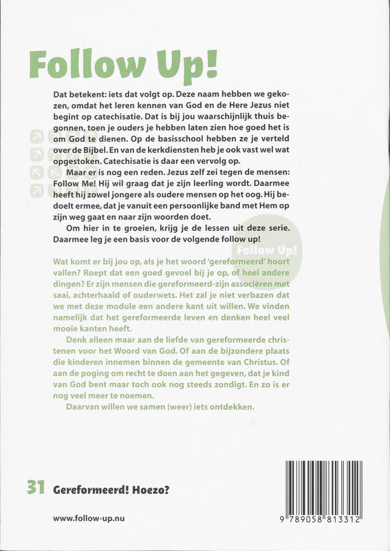 Achterkant van Gereformeerd! Hoezo?