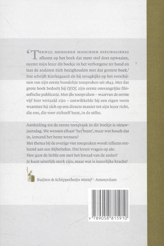 Achterkant van Voor die ene die lezen wil