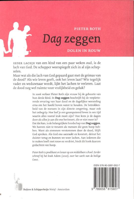 Achterkant van Dag zeggen