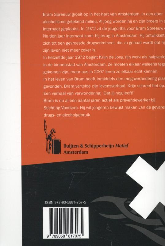 Achterkant van Dat jij nog leeft...