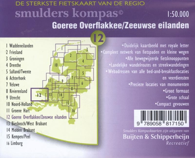 Achterkant van Goeree Overflakkee en Zeeuwse eilanden