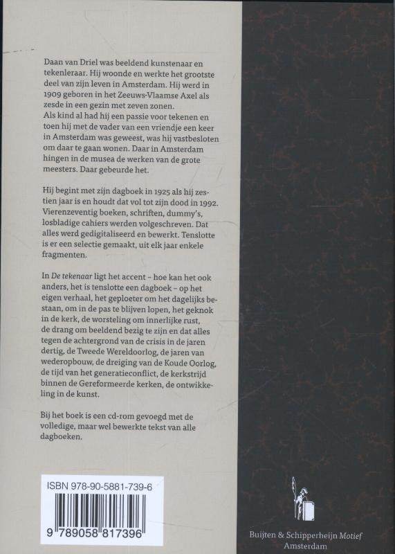 Achterkant van De tekenaar