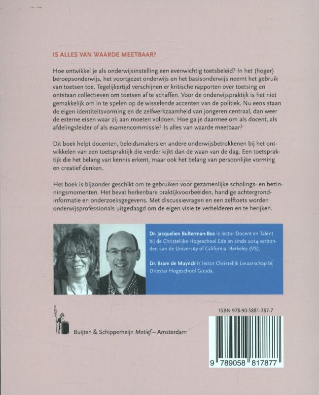 Achterkant van Is alles van waarde meetbaar?