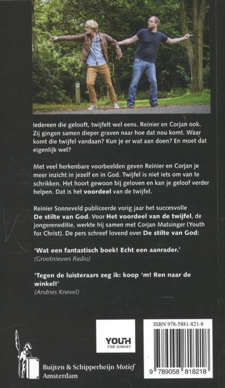 Achterkant van Het voordeel van de twijfel