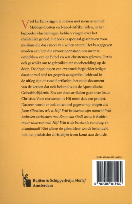 Achterkant van Christelijk geloof