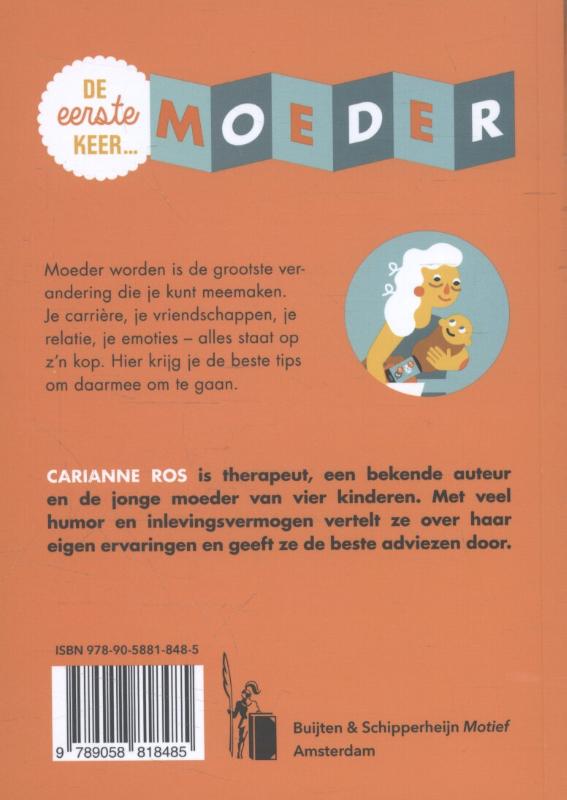 Achterkant van De eerste keer... moeder