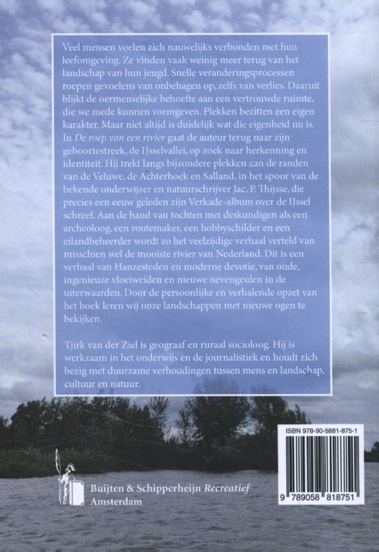 Achterkant van De roep van een rivier
