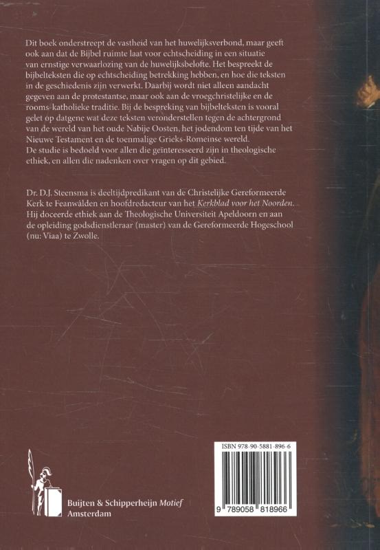 Achterkant van Echtscheiding