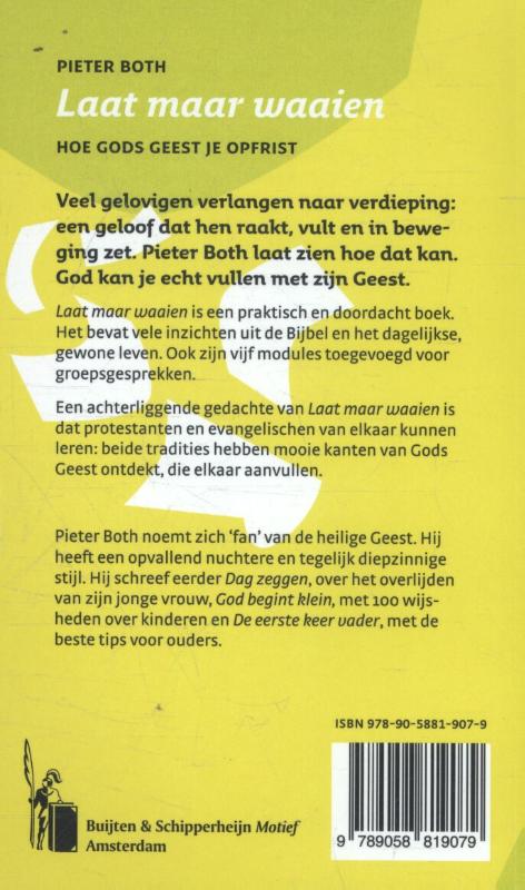 Achterkant van Laat maar waaien