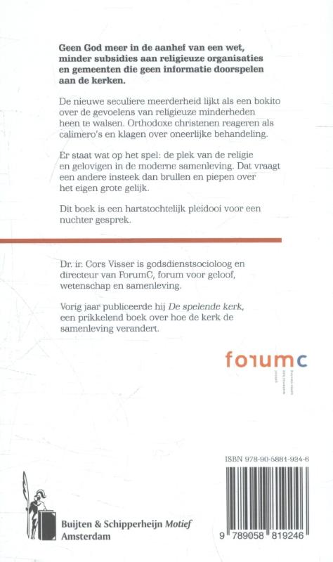 Achterkant van Seculiere Bokito's en christelijke Calimero's