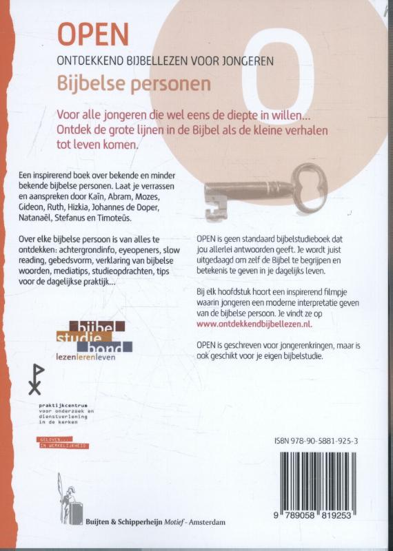 Achterkant van Bijbelse personen