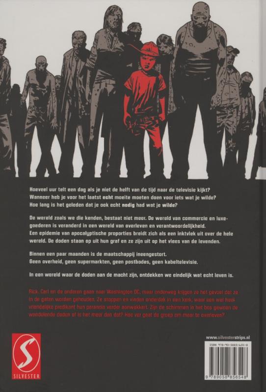 Achterkant van Vrees van de jagers
