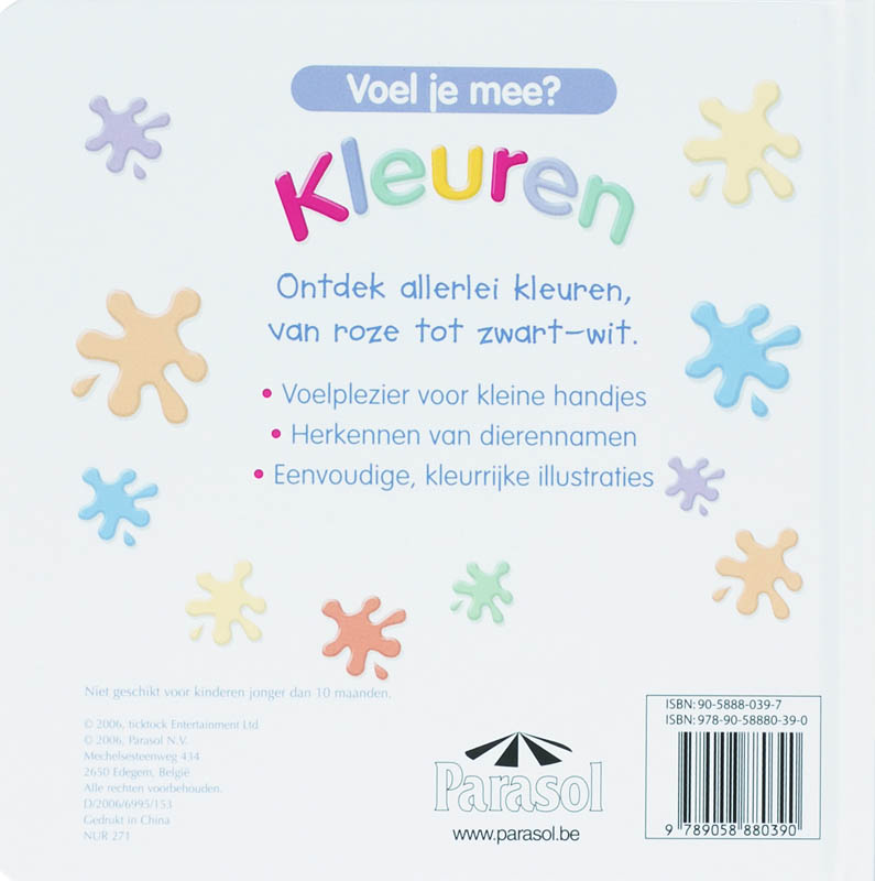 Achterkant van Kleuren