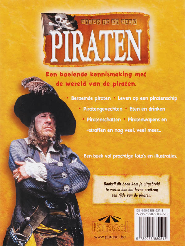 Achterkant van Piraten