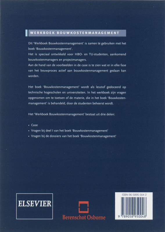 Achterkant van Werkboek
