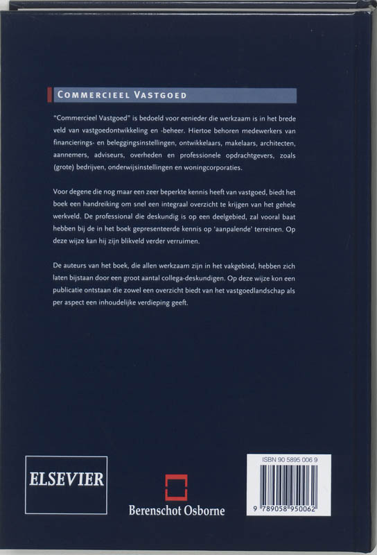 Achterkant van Commercieel vastgoed