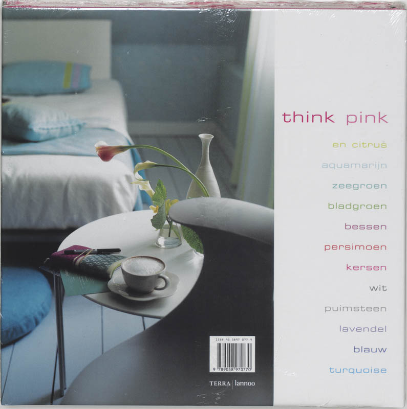 Achterkant van Think pink