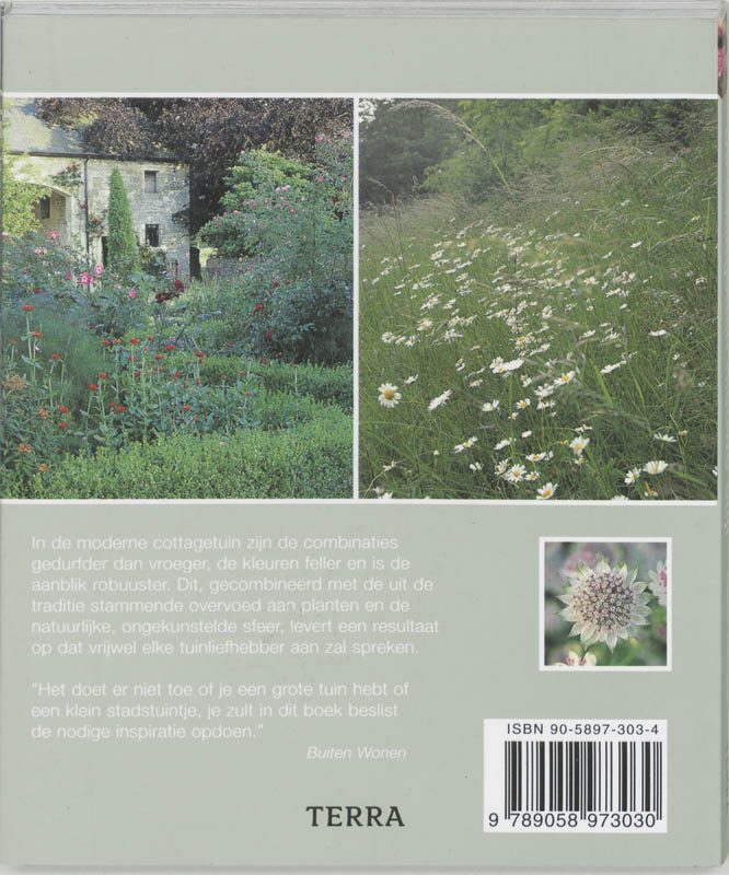 Achterkant van De cottagetuin nieuwe stijl - mini