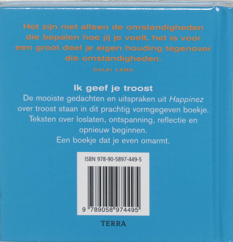 Achterkant van Ik geef je troost
