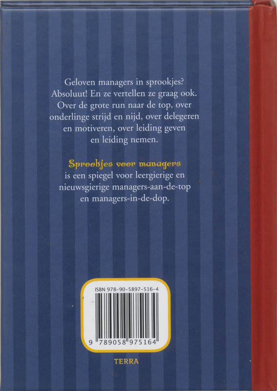 Achterkant van Sprookjes voor managers