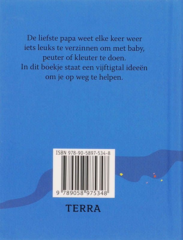 Achterkant van Samen met de liefste papa