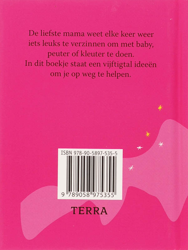 Achterkant van Samen met de liefste mama