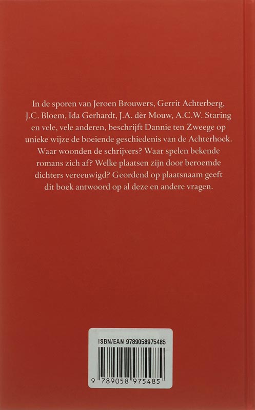 Achterkant van Een literair portret van de Achterhoek