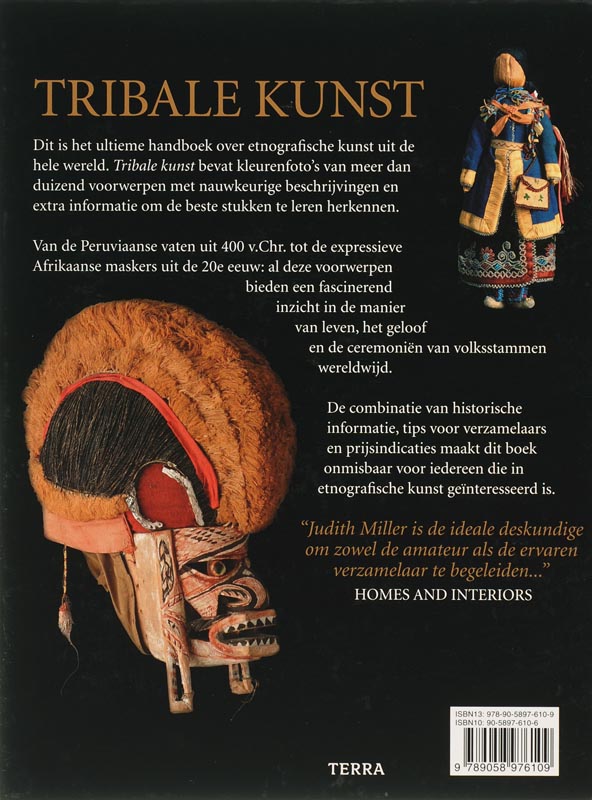 Achterkant van Tribale kunst