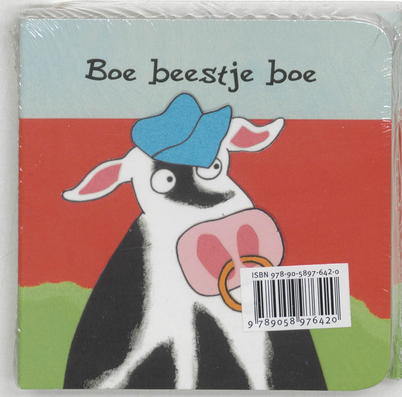 Achterkant van Boe beestje boe set 2 ex