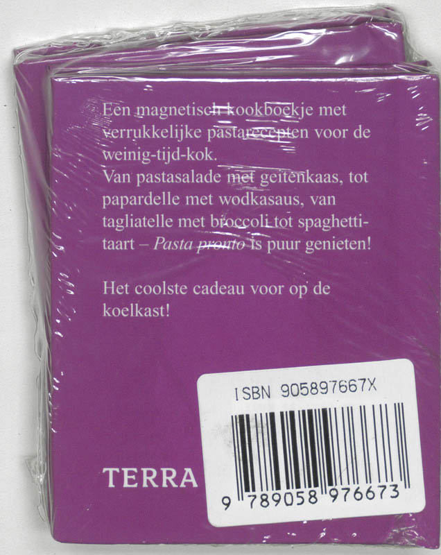 Achterkant van Pasta Pronto set 2 ex
