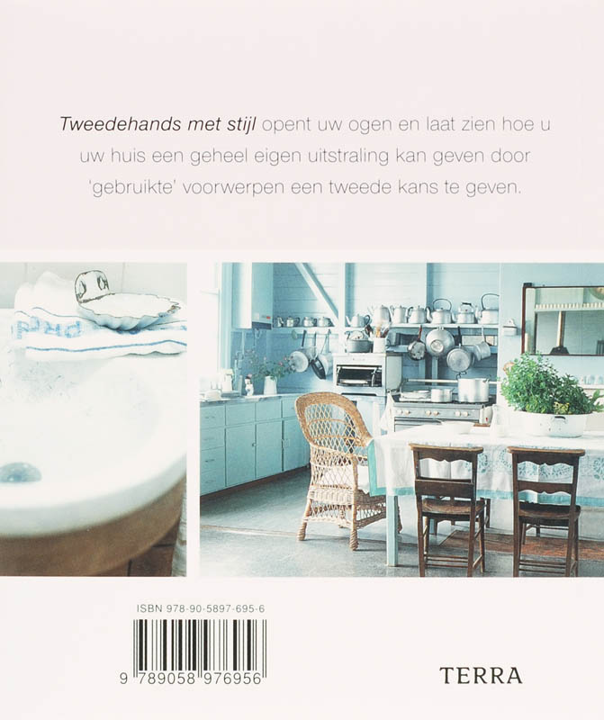 Achterkant van Tweedehands met stijl