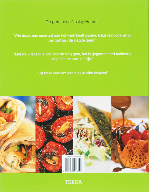 Achterkant van Feel-Good kookboek