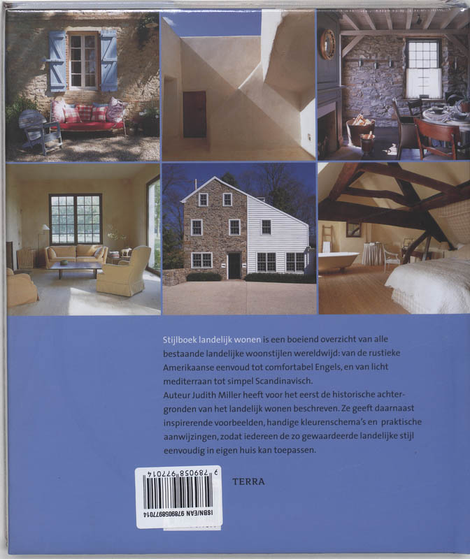 Achterkant van Stijlboek Landelijk Wonen