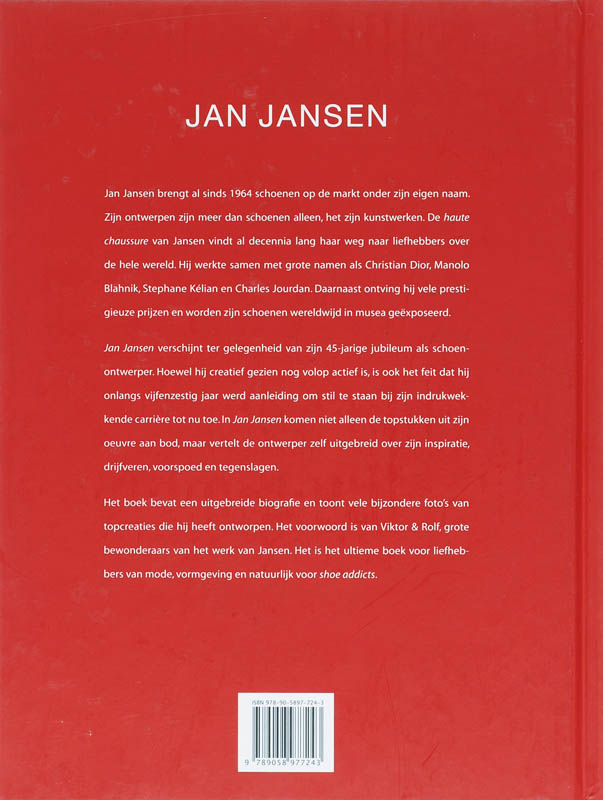 Achterkant van Jan Jansen