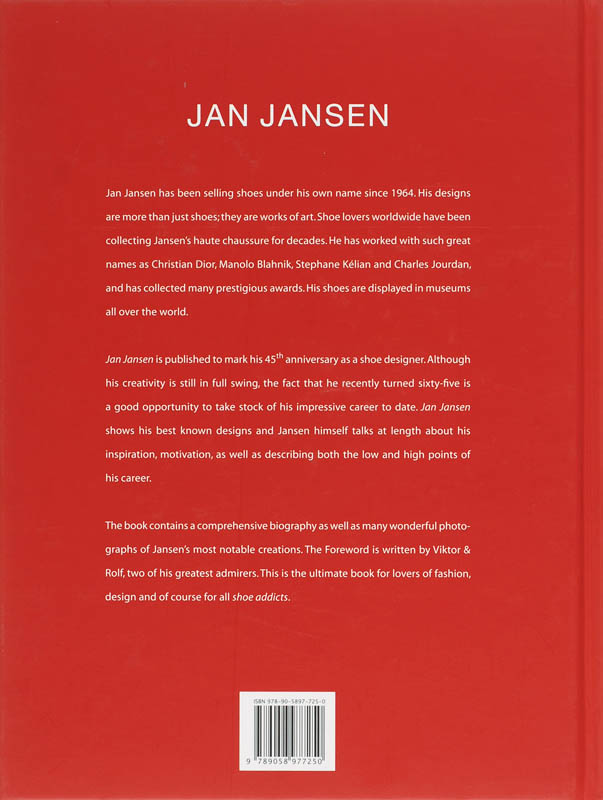 Achterkant van Engelse editie
