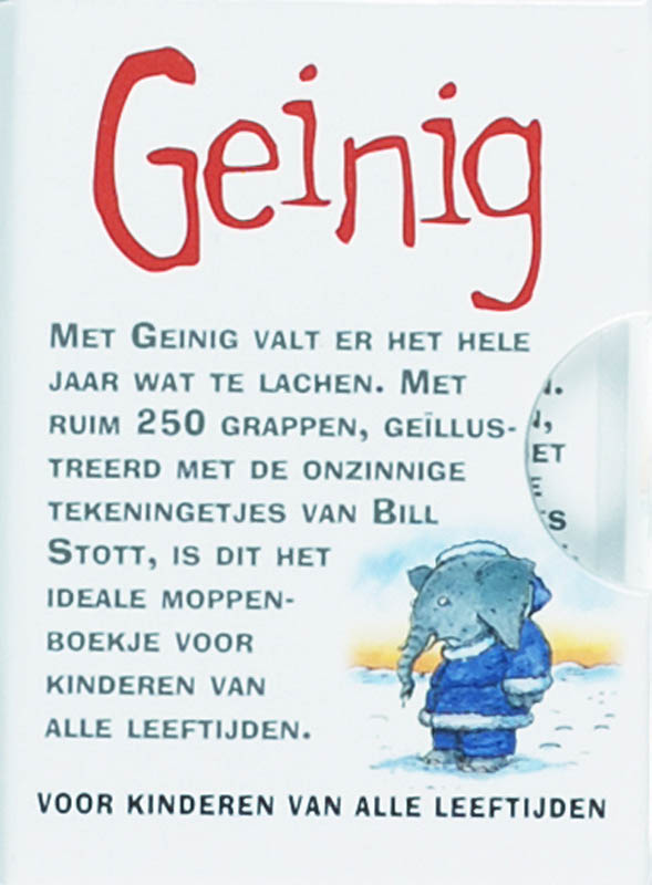 Achterkant van Geinig