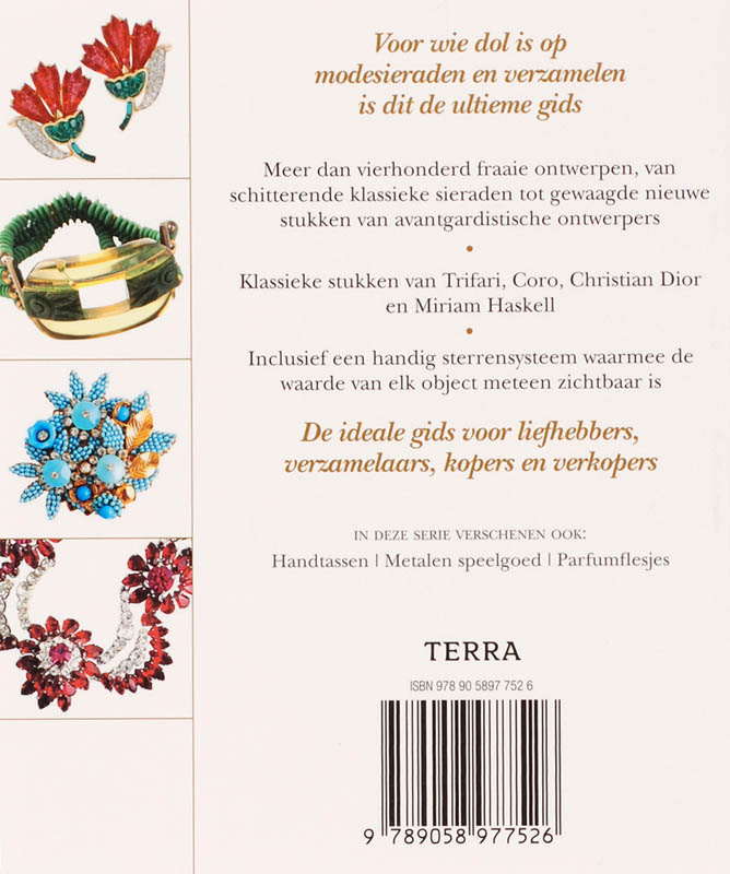 Achterkant van Sieraden