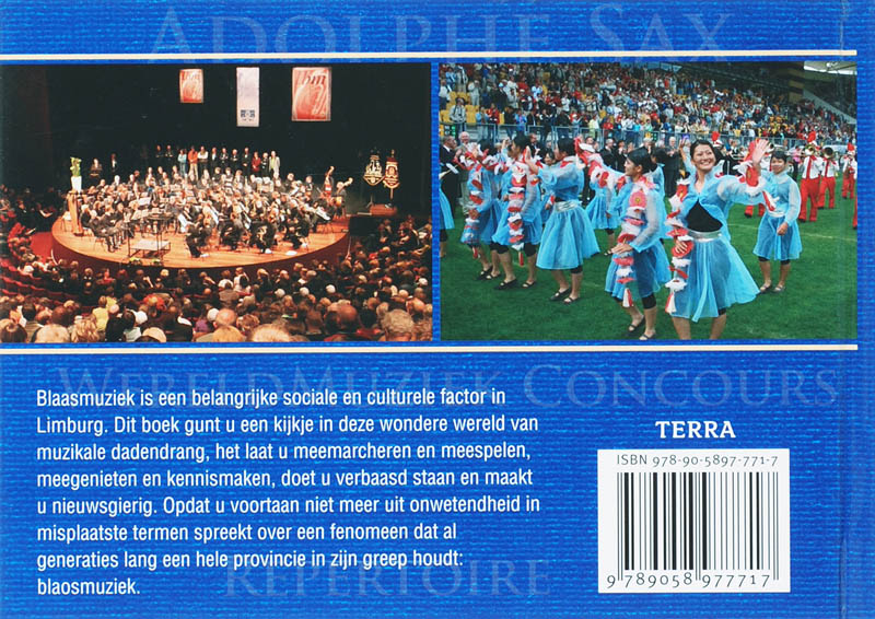 Achterkant van Blaosmuziek