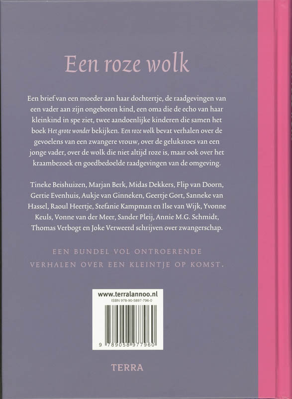 Achterkant van Een roze wolk
