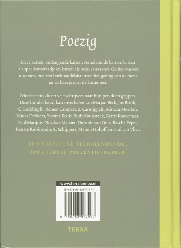 Achterkant van Poezig