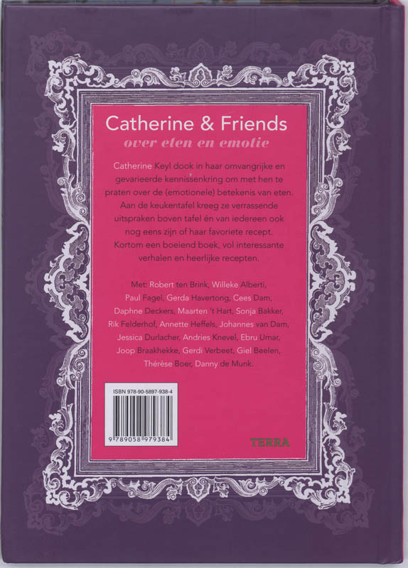 Achterkant van Catherine & Friends