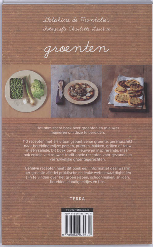 Achterkant van Groenten
